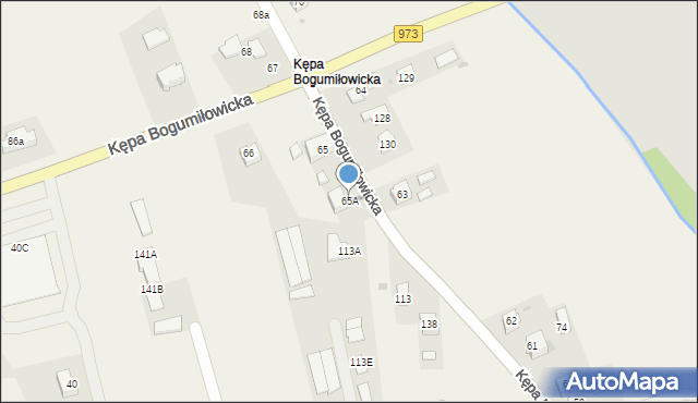 Kępa Bogumiłowicka, Kępa Bogumiłowicka, 65A, mapa Kępa Bogumiłowicka