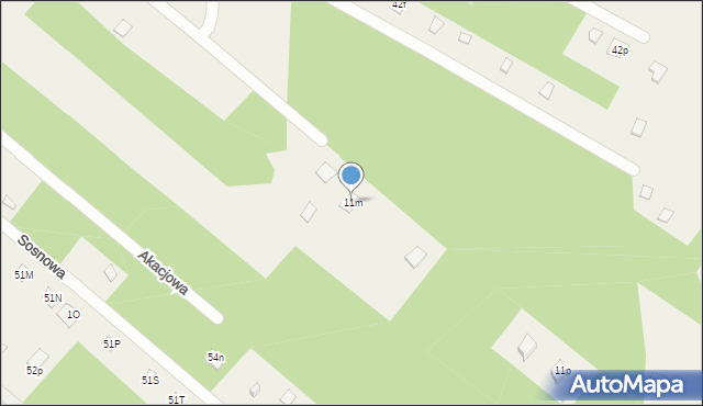 Kępa Niemojewska, Kępa Niemojewska, 11m, mapa Kępa Niemojewska