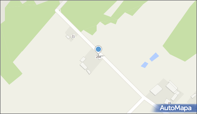 Kępa Niemojewska, Kępa Niemojewska, 20A, mapa Kępa Niemojewska