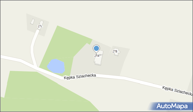 Kępka Szlachecka, Kępka Szlachecka, 27A, mapa Kępka Szlachecka