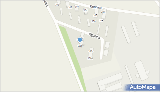 Kępnica, Kępnica, 108b, mapa Kępnica