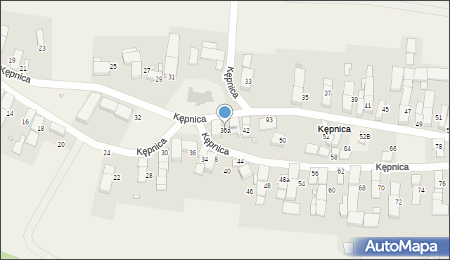 Kępnica, Kępnica, 36a, mapa Kępnica