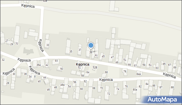 Kępnica, Kępnica, 39, mapa Kępnica