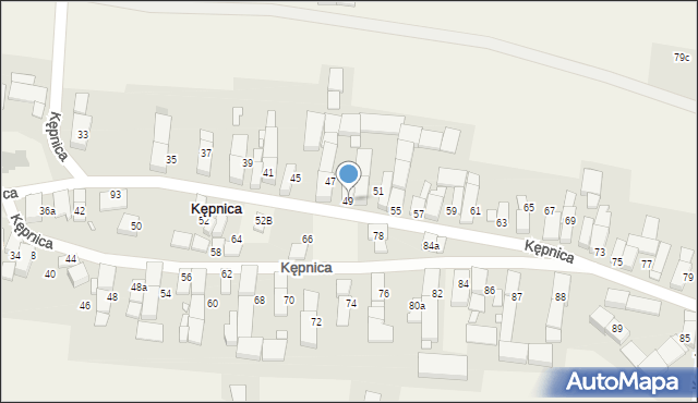 Kępnica, Kępnica, 49, mapa Kępnica