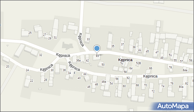 Kępnica, Kępnica, 93, mapa Kępnica