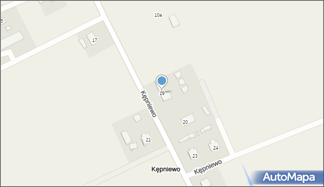 Kępniewo, Kępniewo, 19, mapa Kępniewo