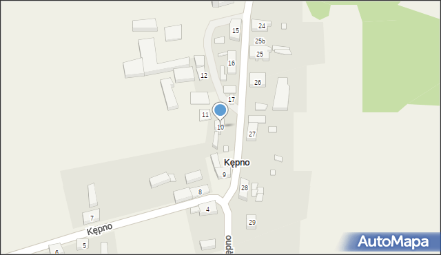 Kępno, Kępno, 10, mapa Kępno