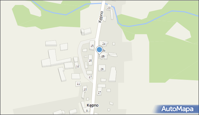 Kępno, Kępno, 25A, mapa Kępno