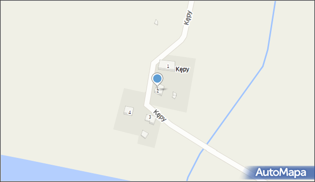 Kępy, Kępy, 2, mapa Kępy