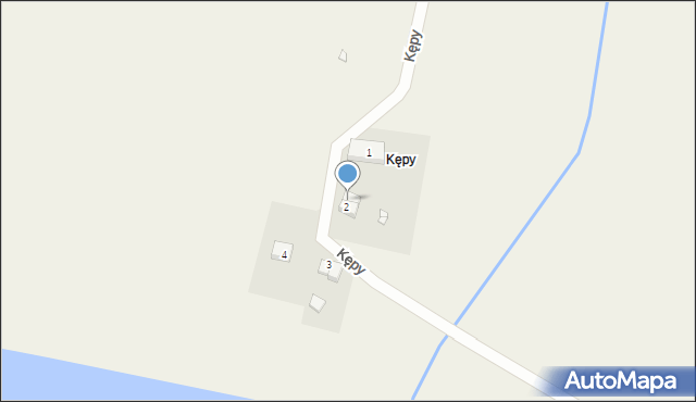 Kępy, Kępy, 2b, mapa Kępy