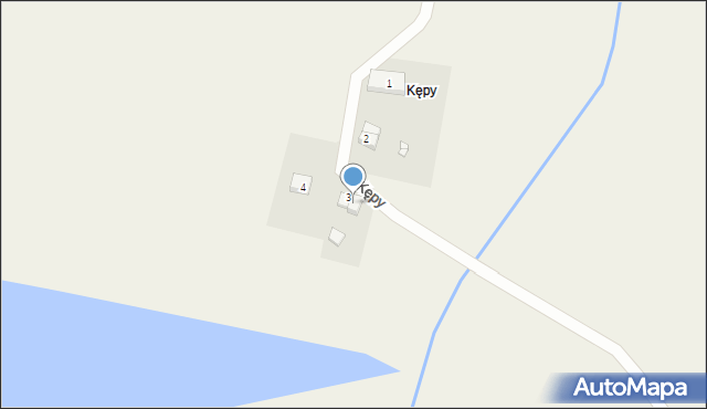 Kępy, Kępy, 3a, mapa Kępy