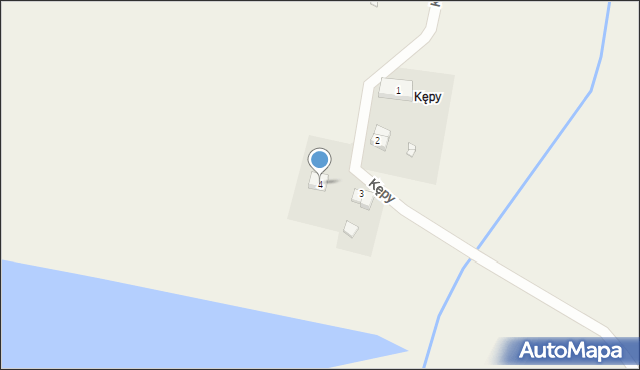 Kępy, Kępy, 4, mapa Kępy