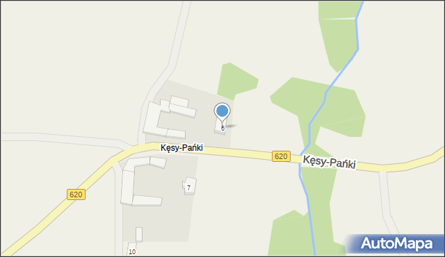 Kęsy-Wypychy, Kęsy-Pańki, 6, mapa Kęsy-Wypychy