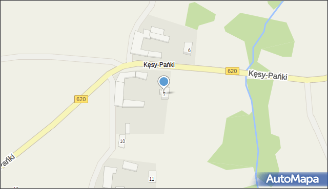 Kęsy-Wypychy, Kęsy-Pańki, 7, mapa Kęsy-Wypychy