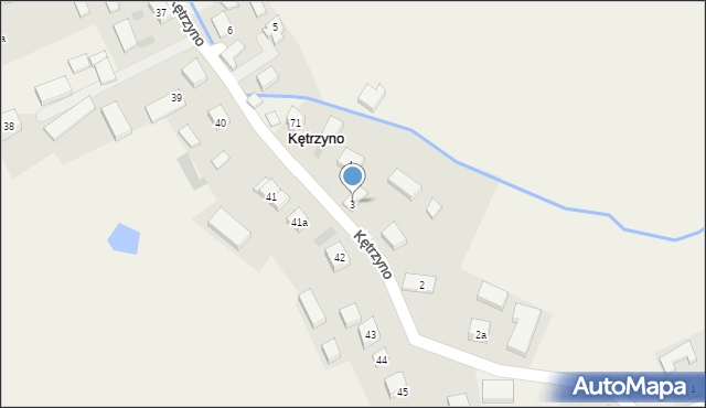 Kętrzyno, Kętrzyno, 3, mapa Kętrzyno