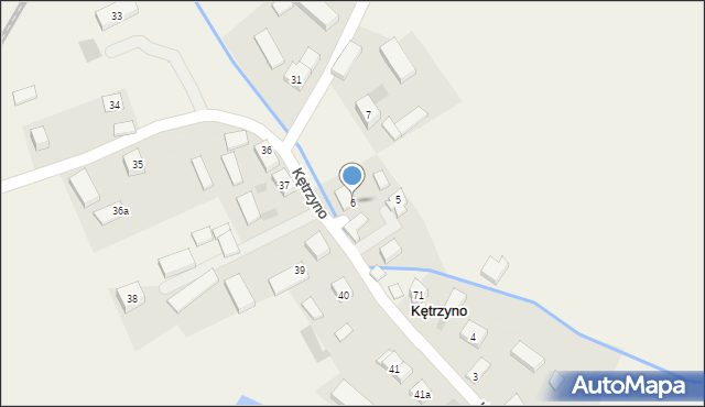 Kętrzyno, Kętrzyno, 6, mapa Kętrzyno