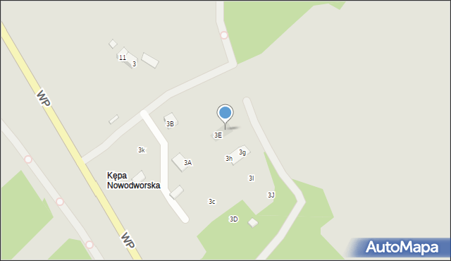 Nowy Dwór Mazowiecki, Kępa Nowodworska, 3F, mapa Nowy Dwór Mazowiecki