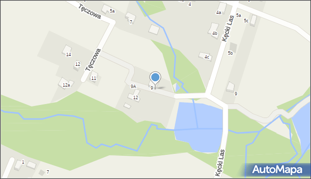 Pisarzowice, Kęcki Las, 4e, mapa Pisarzowice