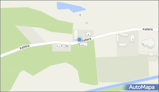 Pogódki, Kellera Szczepana, ks., 3, mapa Pogódki