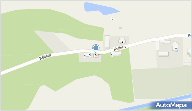 Pogódki, Kellera Szczepana, ks., 5a, mapa Pogódki