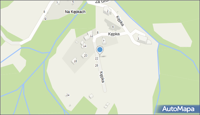 Przyłęków, Kępka, 9, mapa Przyłęków