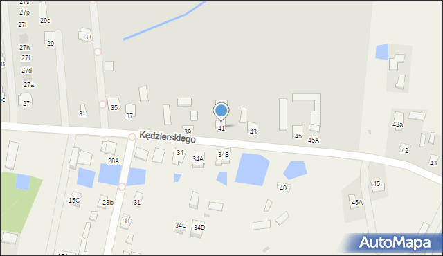 Radom, Kędzierskiego Apoloniusza, 41, mapa Radomia