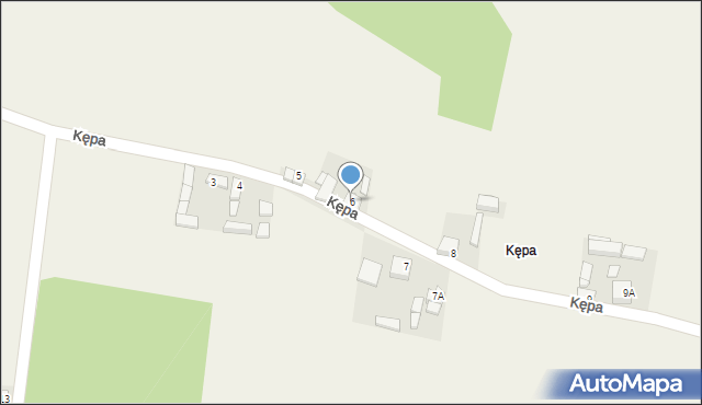 Rogaczówek, Kępa, 6, mapa Rogaczówek