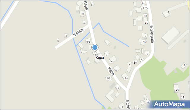 Skalbmierz, Kępa, 3, mapa Skalbmierz