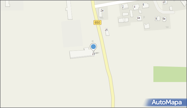 Srokowo, Kętrzyńska, 13, mapa Srokowo