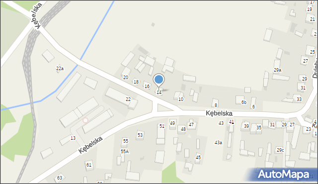 Wąwolnica, Kębelska, 14, mapa Wąwolnica