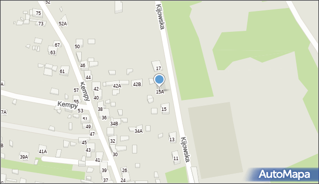 Będzin, Kijowska, 15A, mapa Będzin