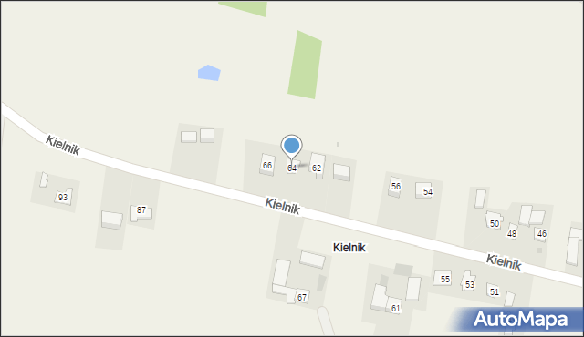 Goszcza, Kielnik, 64, mapa Goszcza