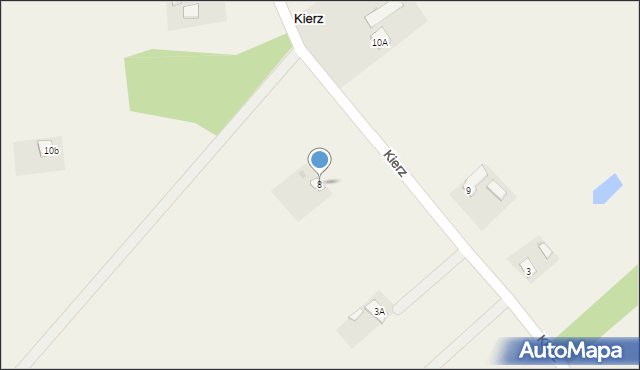 Jarczewo, Kierz, 8, mapa Jarczewo