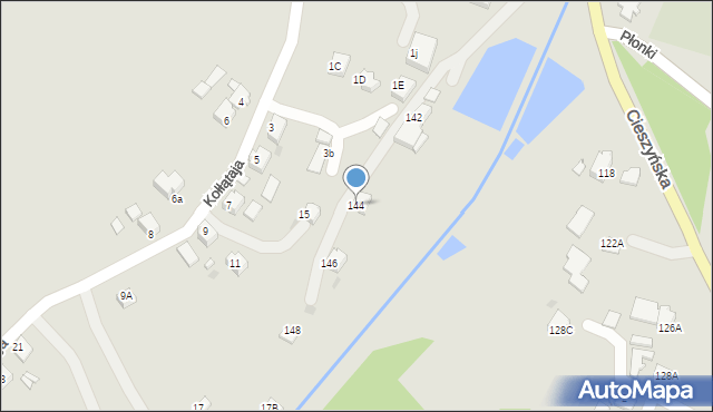 Jastrzębie-Zdrój, Kilińskiego Jana, płk., 32B, mapa Jastrzębie-Zdrój