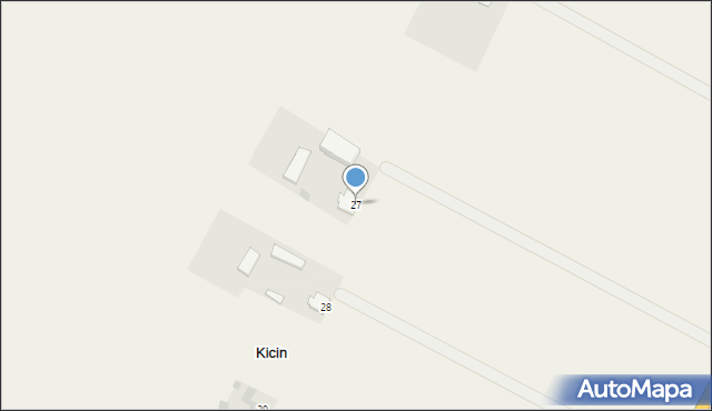 Kicin, Kicin, 27, mapa Kicin