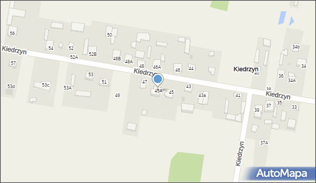 Kiedrzyn, Kiedrzyn, 45A, mapa Kiedrzyn