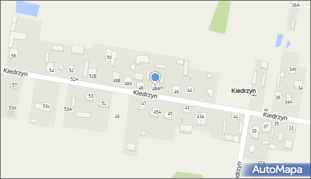 Kiedrzyn, Kiedrzyn, 46A, mapa Kiedrzyn