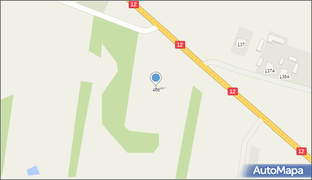 Kiedrzyn, Kiedrzyn, 46b, mapa Kiedrzyn