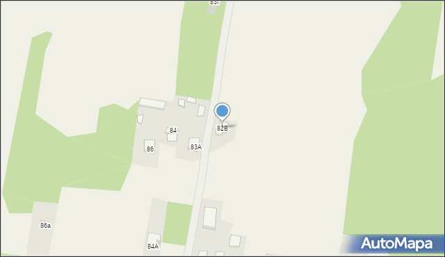 Kiedrzyn, Kiedrzyn, 82B, mapa Kiedrzyn