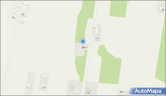 Kiedrzyn, Kiedrzyn, 88d, mapa Kiedrzyn