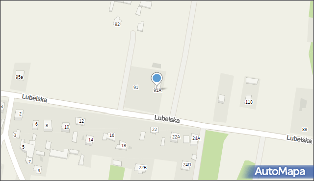 Kiedrzyn, Kiedrzyn, 91A, mapa Kiedrzyn