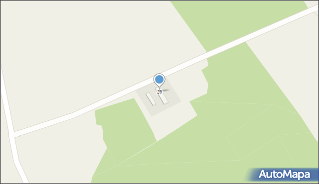 Kiełbasin, Kiełbasin, 26, mapa Kiełbasin