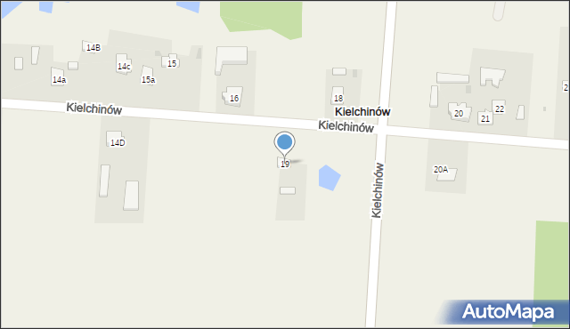 Kielchinów, Kielchinów, 19, mapa Kielchinów