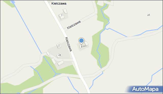 Kielczawa, Kielczawa, 3, mapa Kielczawa