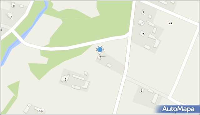 Kiełczewice Górne, Kiełczewice Górne, 5, mapa Kiełczewice Górne