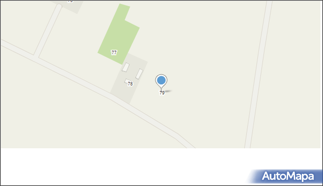 Kiełczewice Górne, Kiełczewice Górne, 79, mapa Kiełczewice Górne