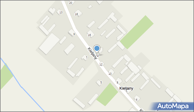 Kieljany, Kieljany, 14, mapa Kieljany