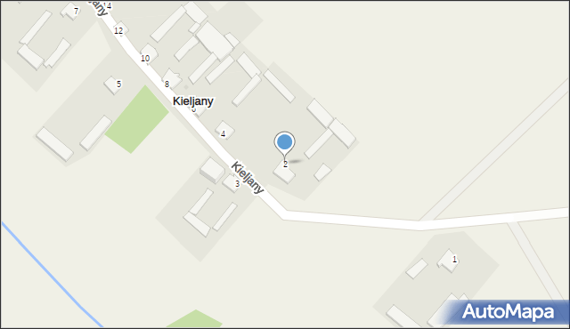 Kieljany, Kieljany, 2, mapa Kieljany