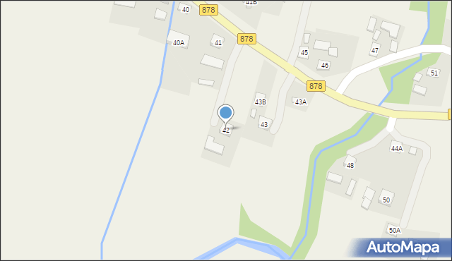 Kielnarowa, Kielnarowa, 42, mapa Kielnarowa
