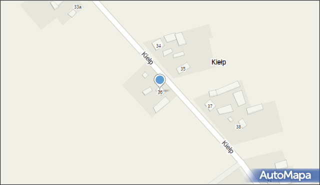 Kiełp, Kiełp, 36, mapa Kiełp